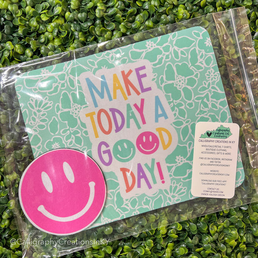 Make Today A Good Day Desk Set