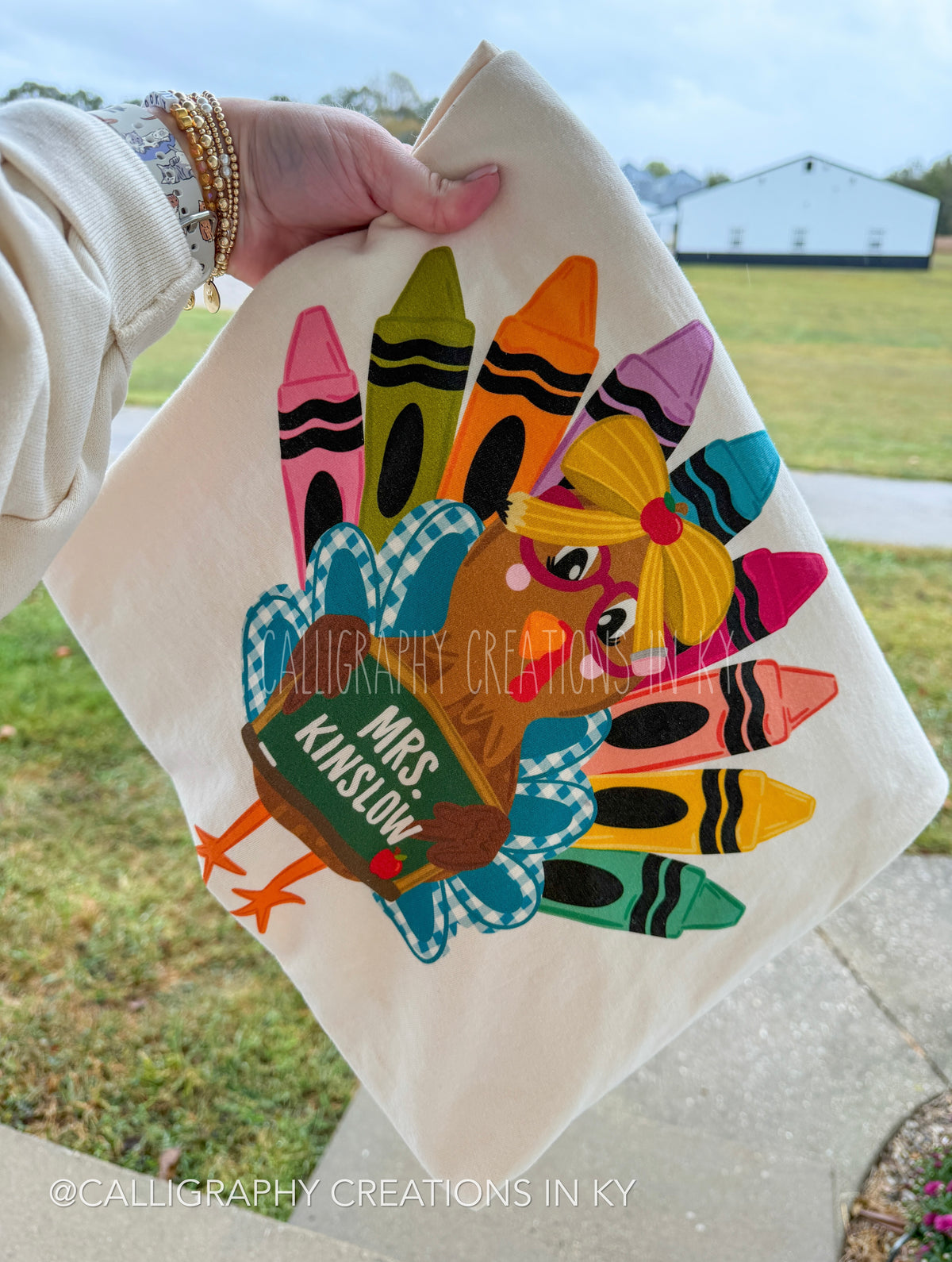 CUSTOM PREORDER • Teacher Turkey Tee