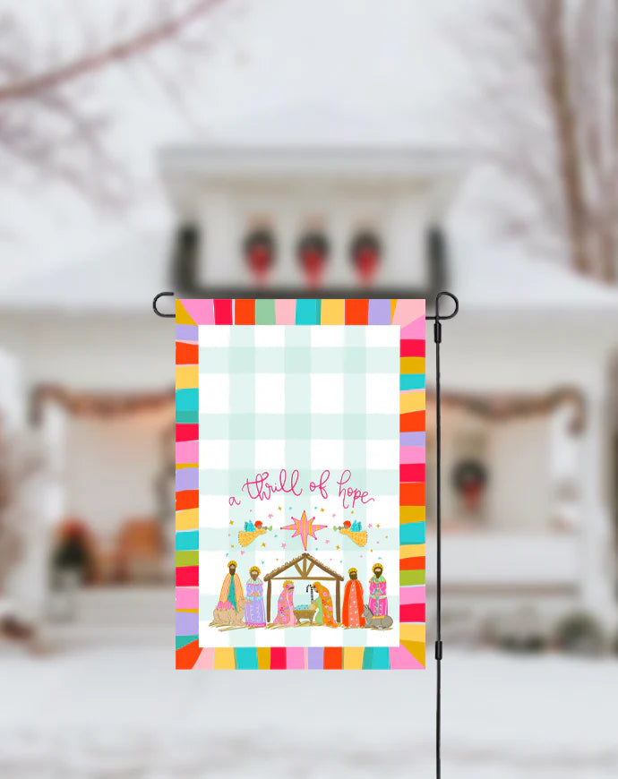 Doodles by Rebekah Garden Flag