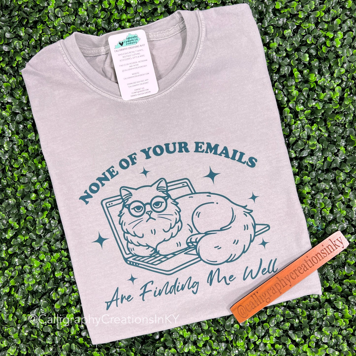 Cat Emails Tee
