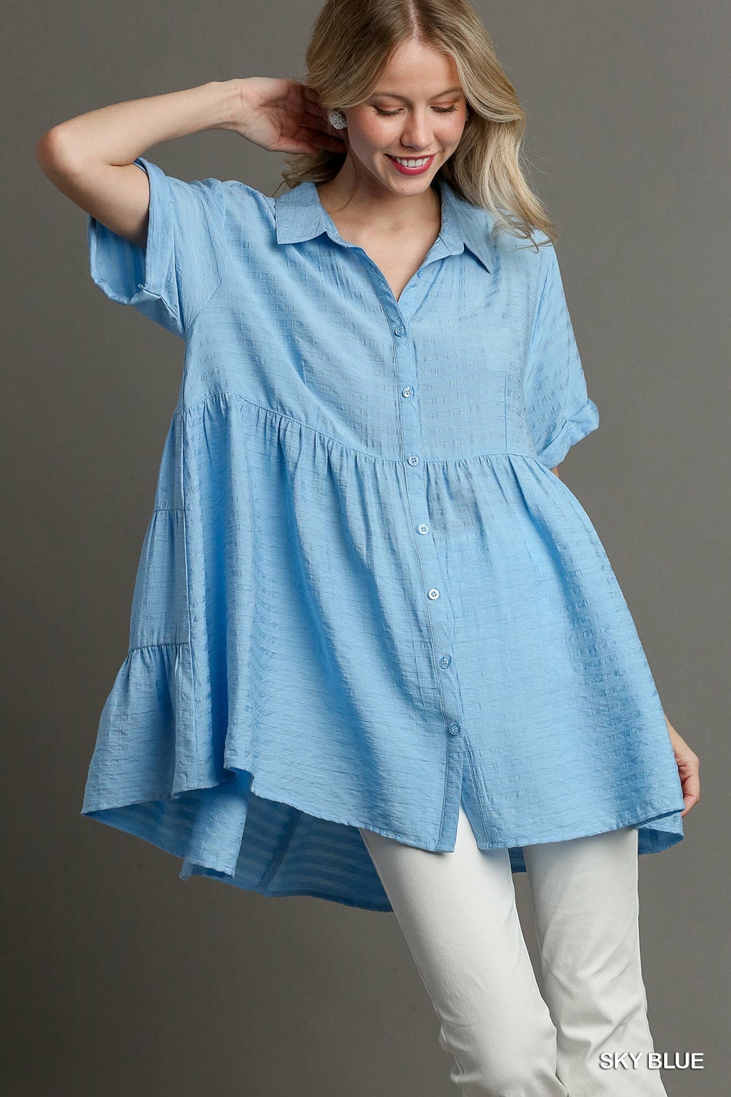 Blue | Lillia Top *FINAL SALE*