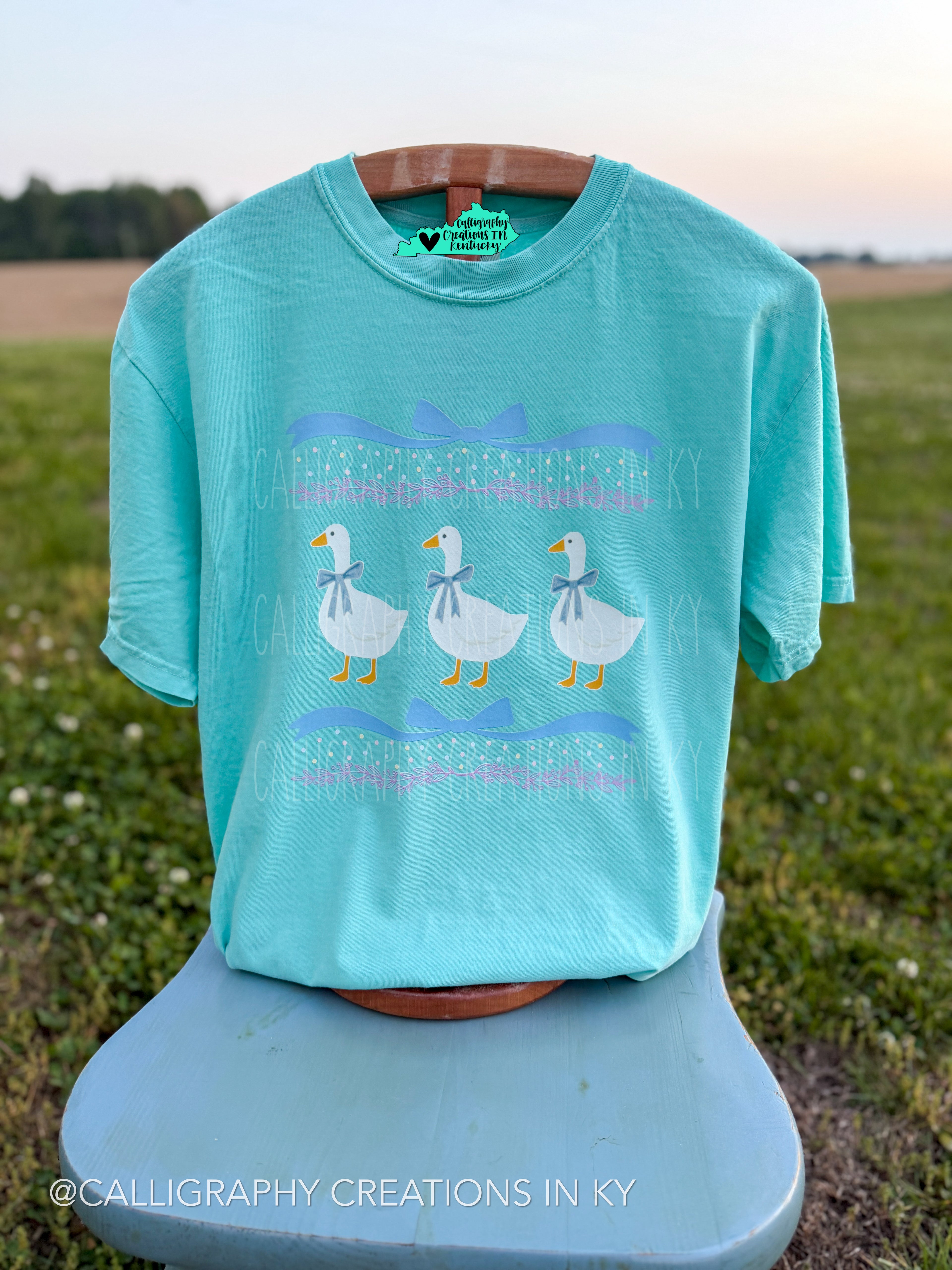 Mint Goose Trio CC Tee