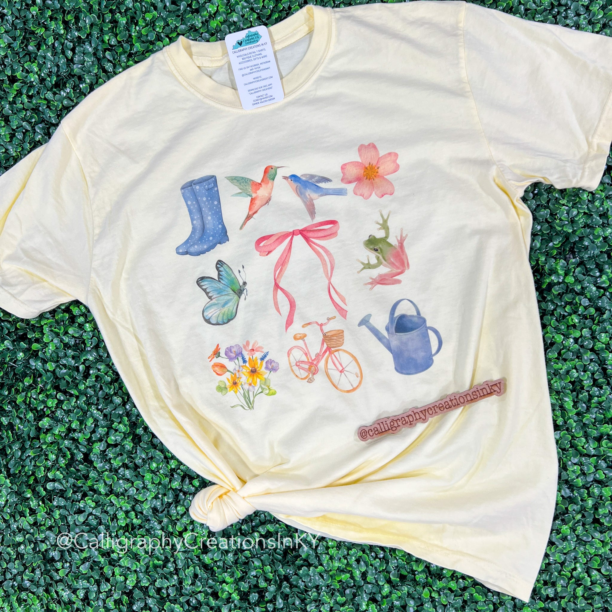 Spring Collage Tee FINAL SALE