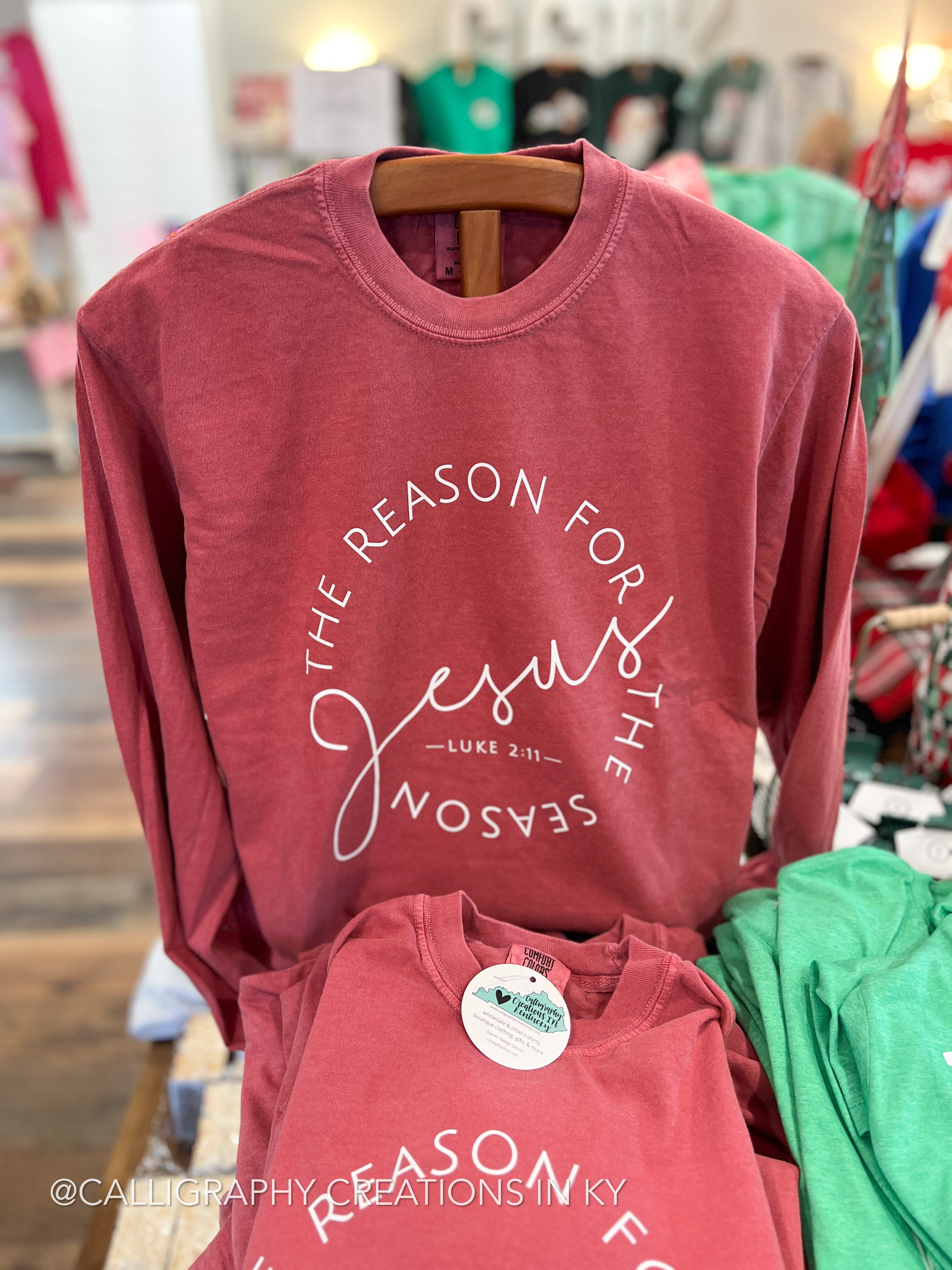 Jesus Is The Reason LS CC Tee