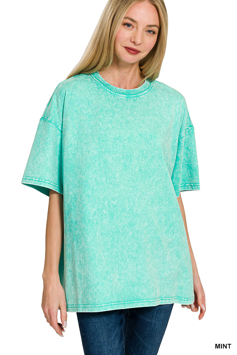 Mint | Washed Tee FINAL SALE