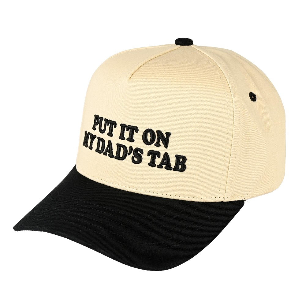 Put It On My Dad’s Tab Trucker Hat – Calligraphy Creations In KY