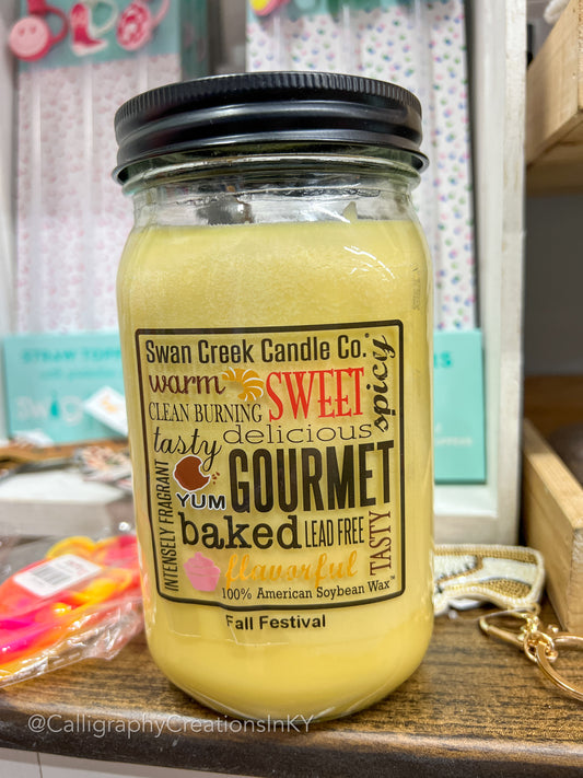 SCC Fall Festival-Large 24 oz Candle FINAL SALE