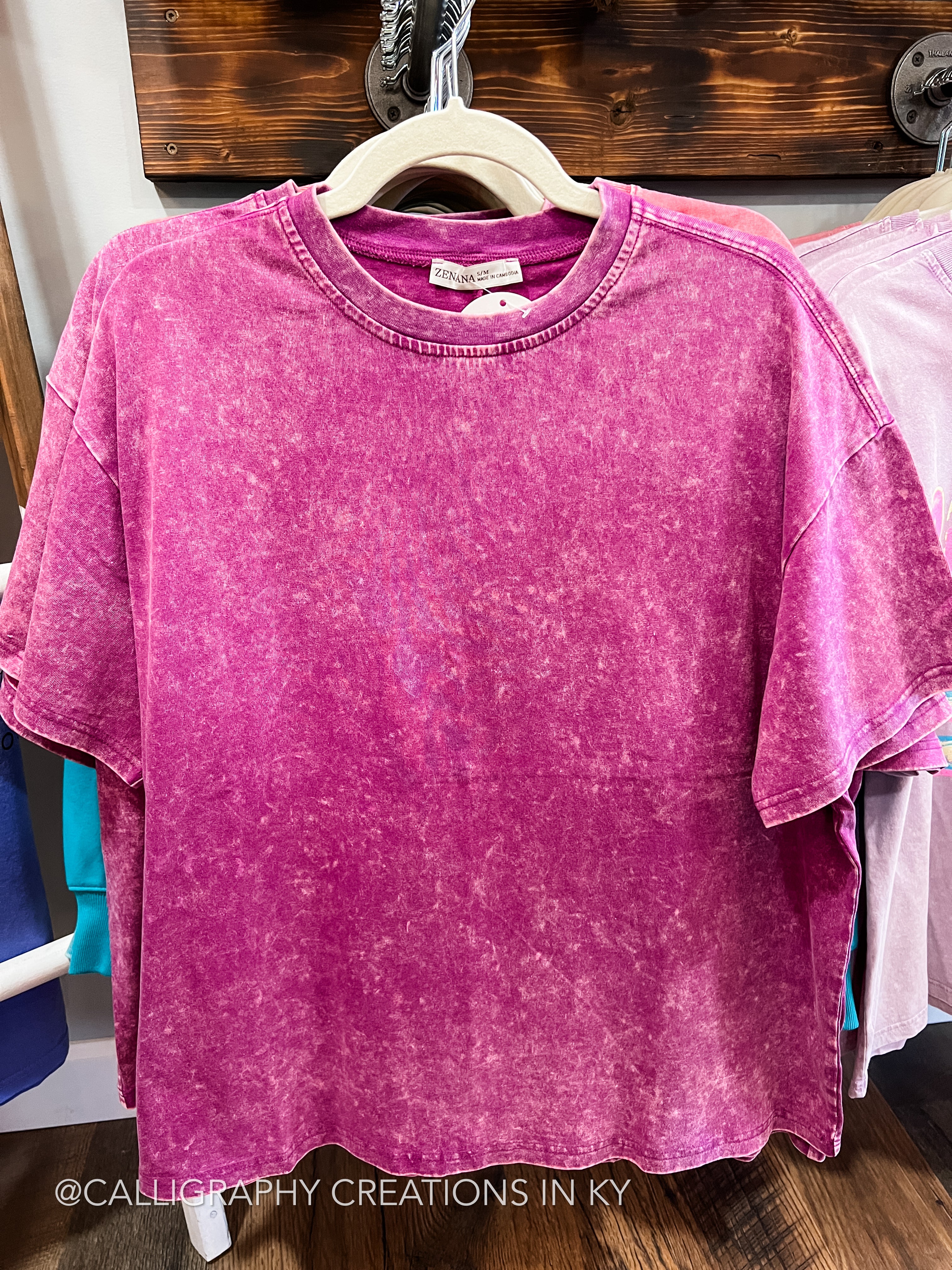 Plum | Washed Tee