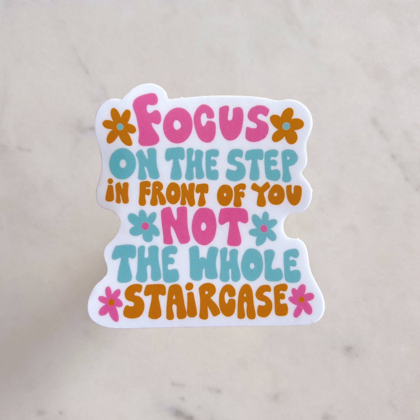 Step In Front Of You Sticker