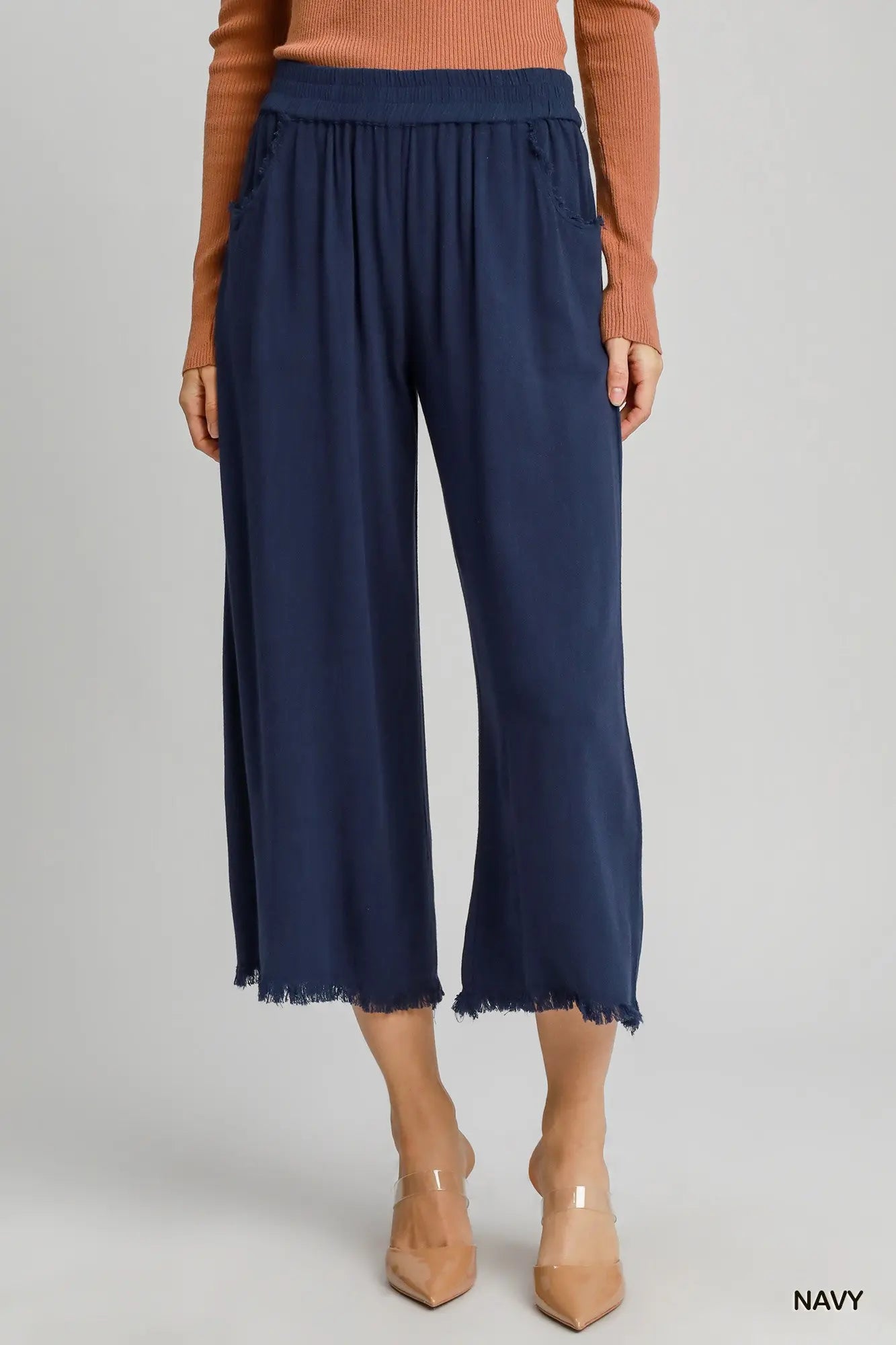 Classic Navy Pants