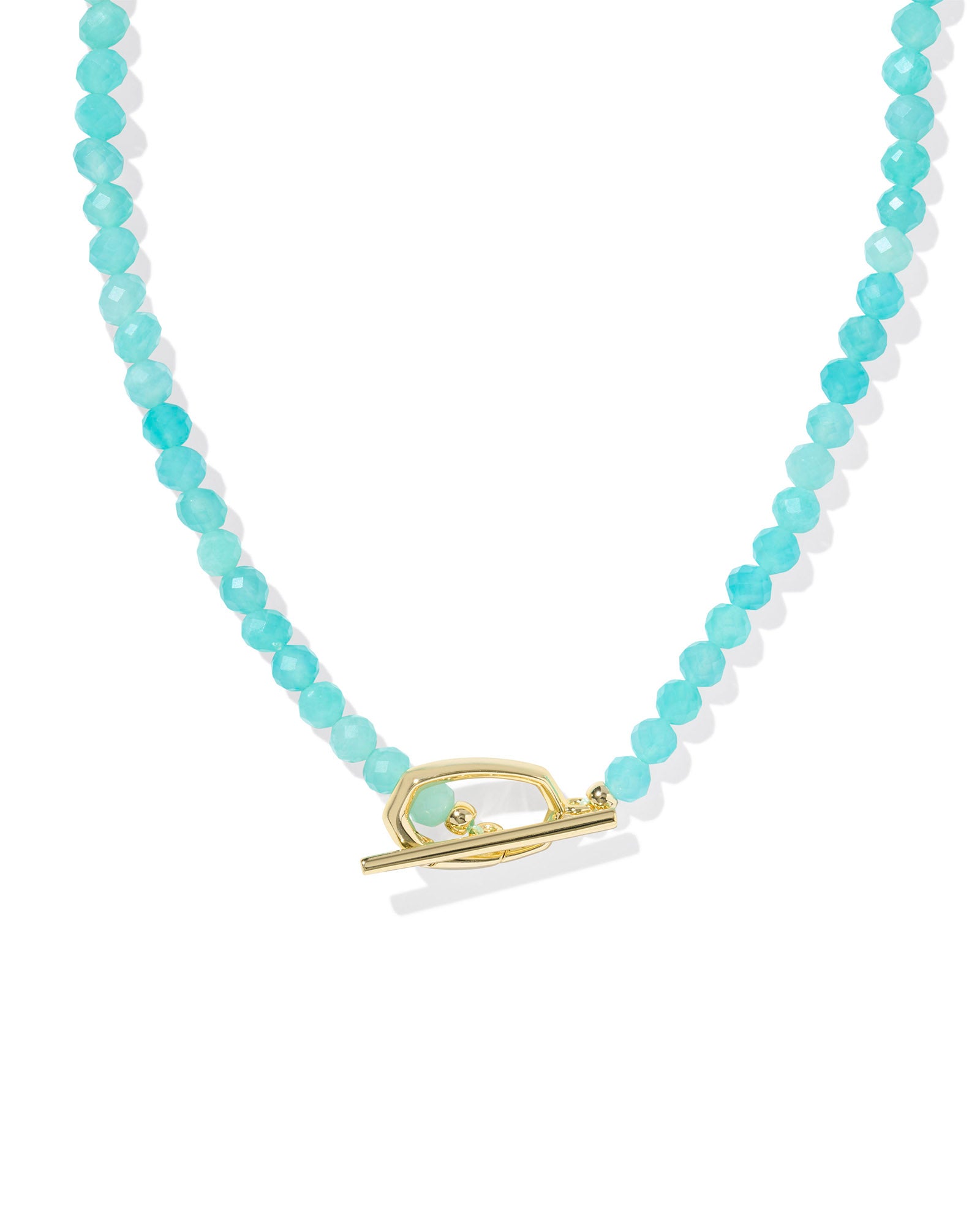 Kendra Scott Sylvia Strand Necklace - Gold Teal Amazonite