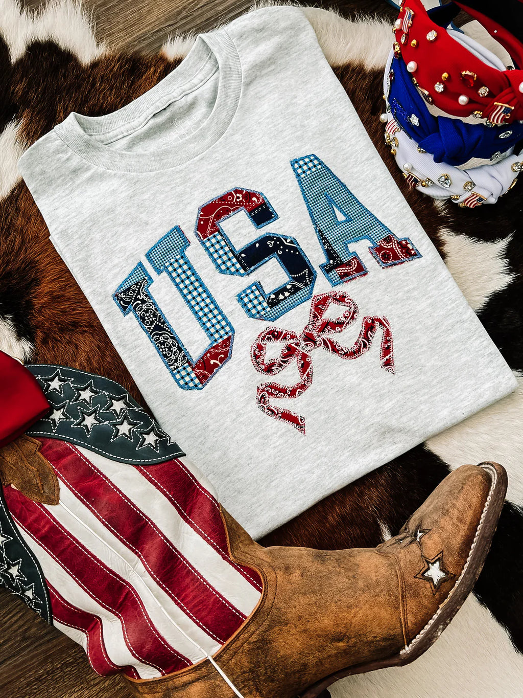 USA Appliqué Tee