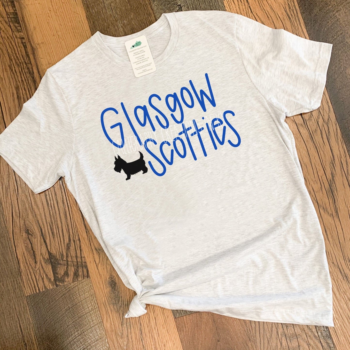 YOUTH Hand-Lettered Glasgow Scotties Tee