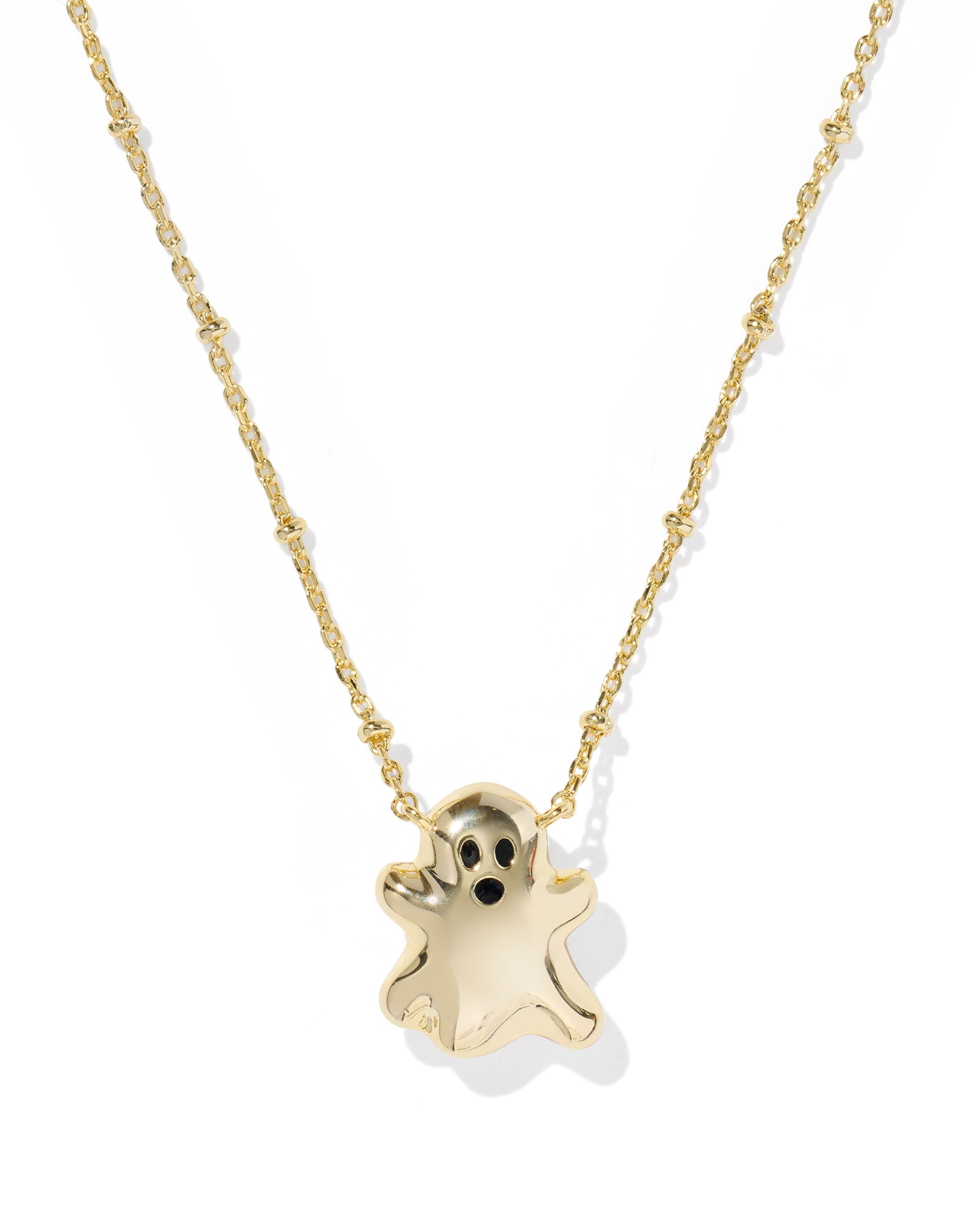 Kendra Scott Ghost Short Pendant Necklace - Gold White Mother Of Pearl