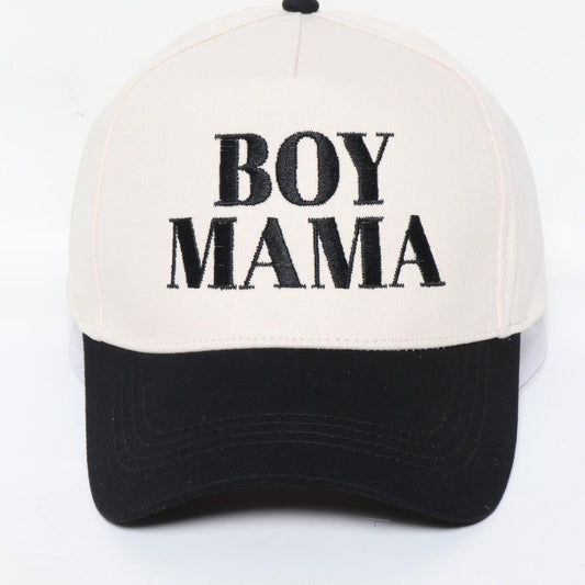 Boy Mama Embroidered Trucker Hat
