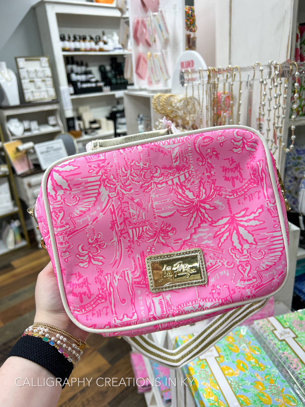 Palm Beach Playground Lilly Pulitzer Lunch Bag – Calligraphy  display picture 3
