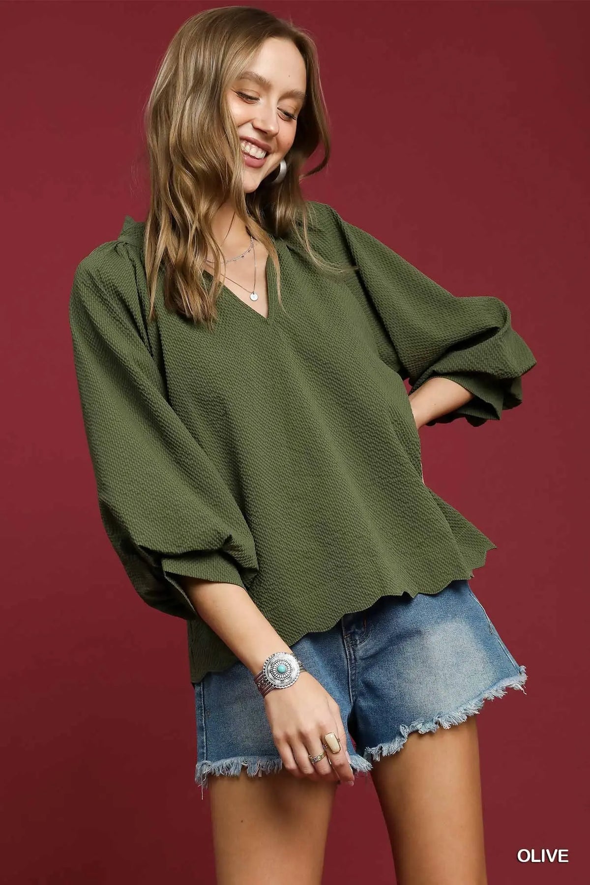 Olive | Ginger Top