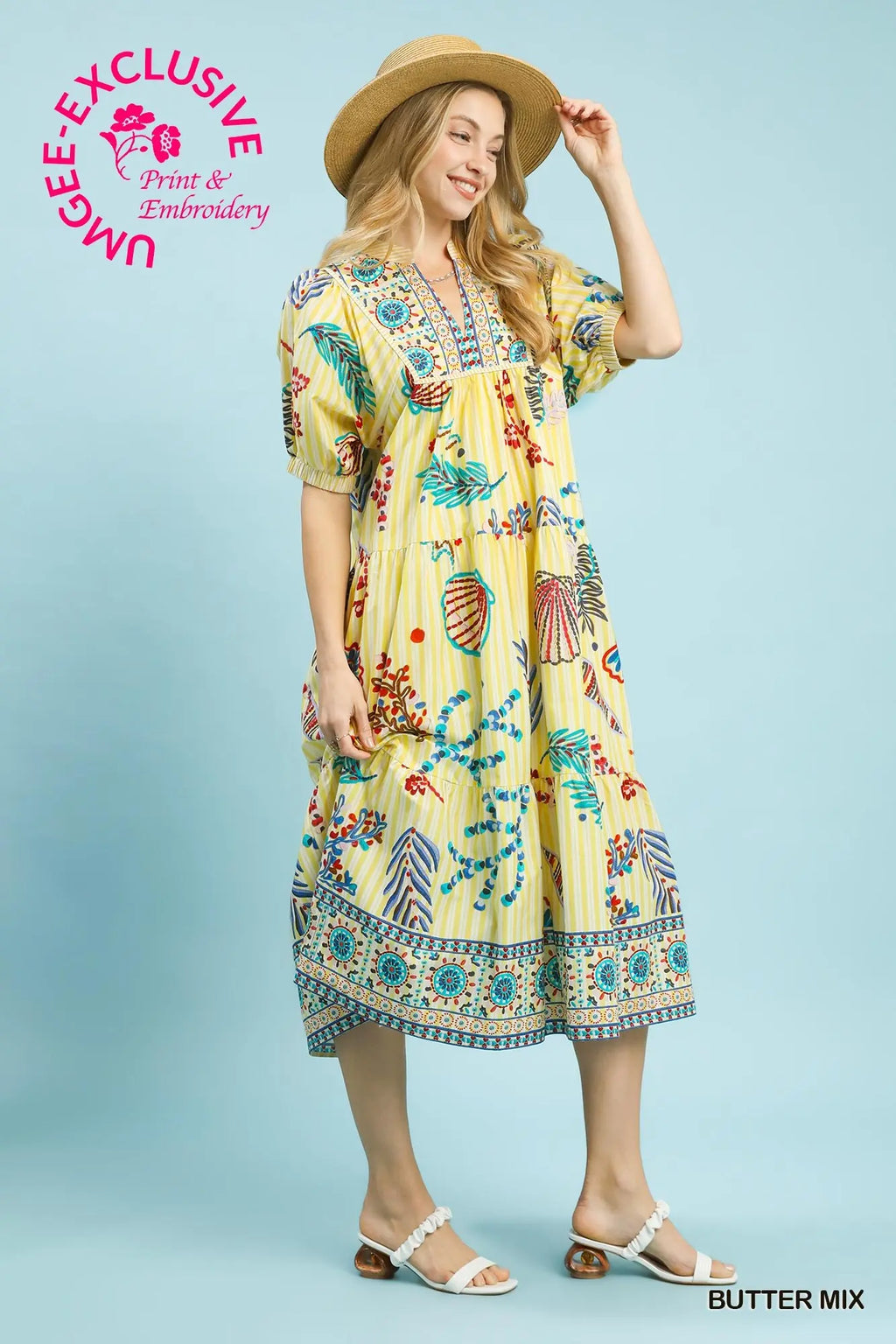 Summer Shells Dress *FINAL SALE*