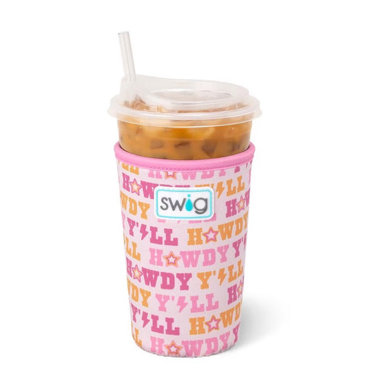 Howdy Yall Swig Iced Cup Coolie