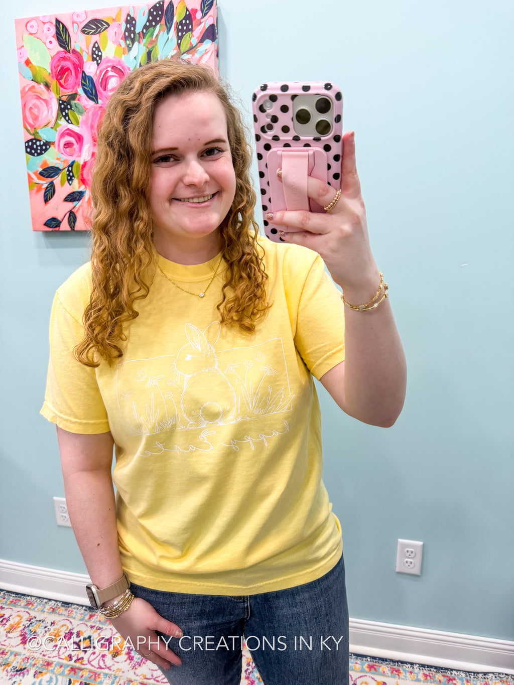 Yellow • Happy Easter CC Tee