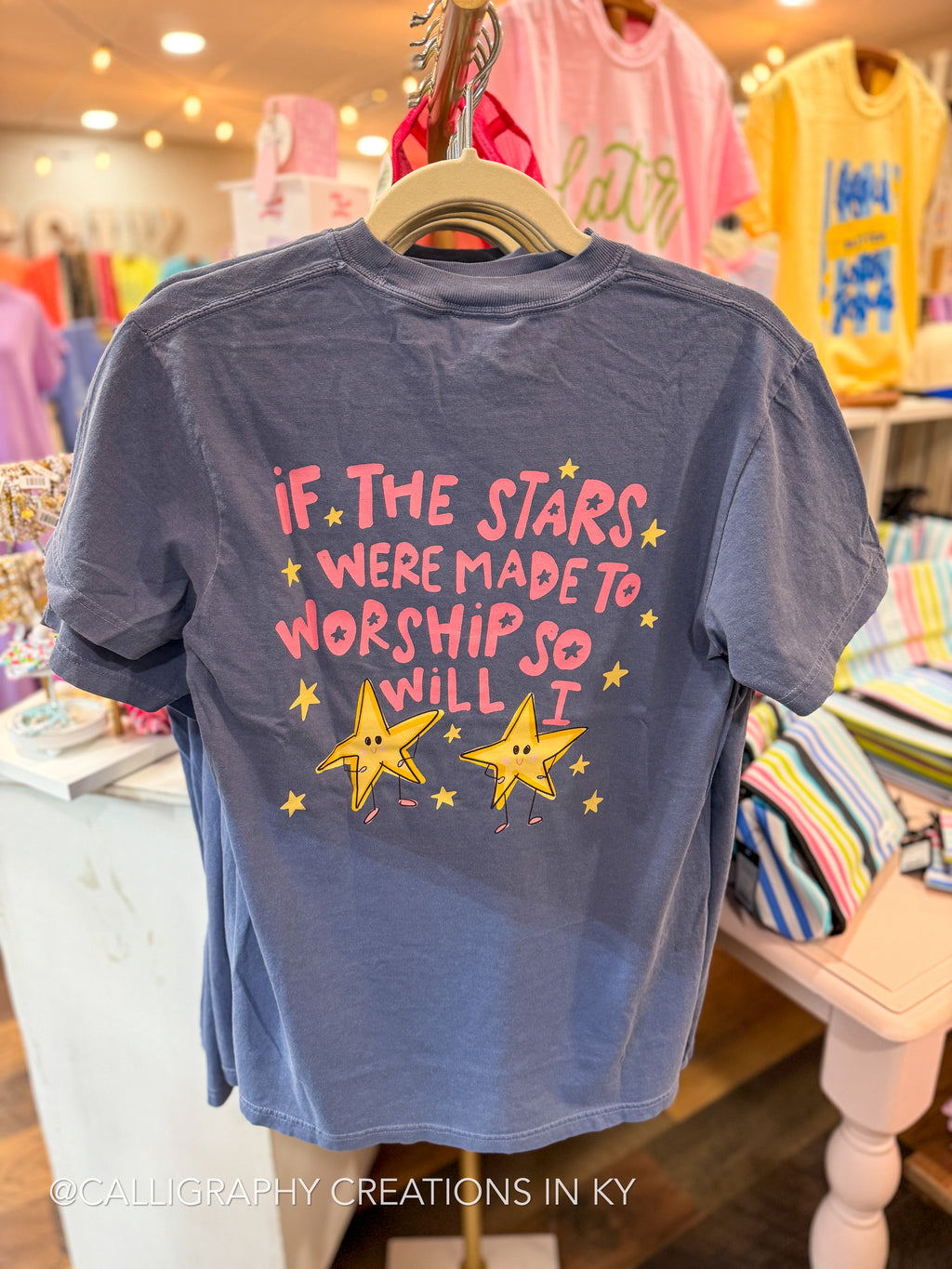 If The Stars Were Made CC Tee Doodles By Rebekah (Front & Back)