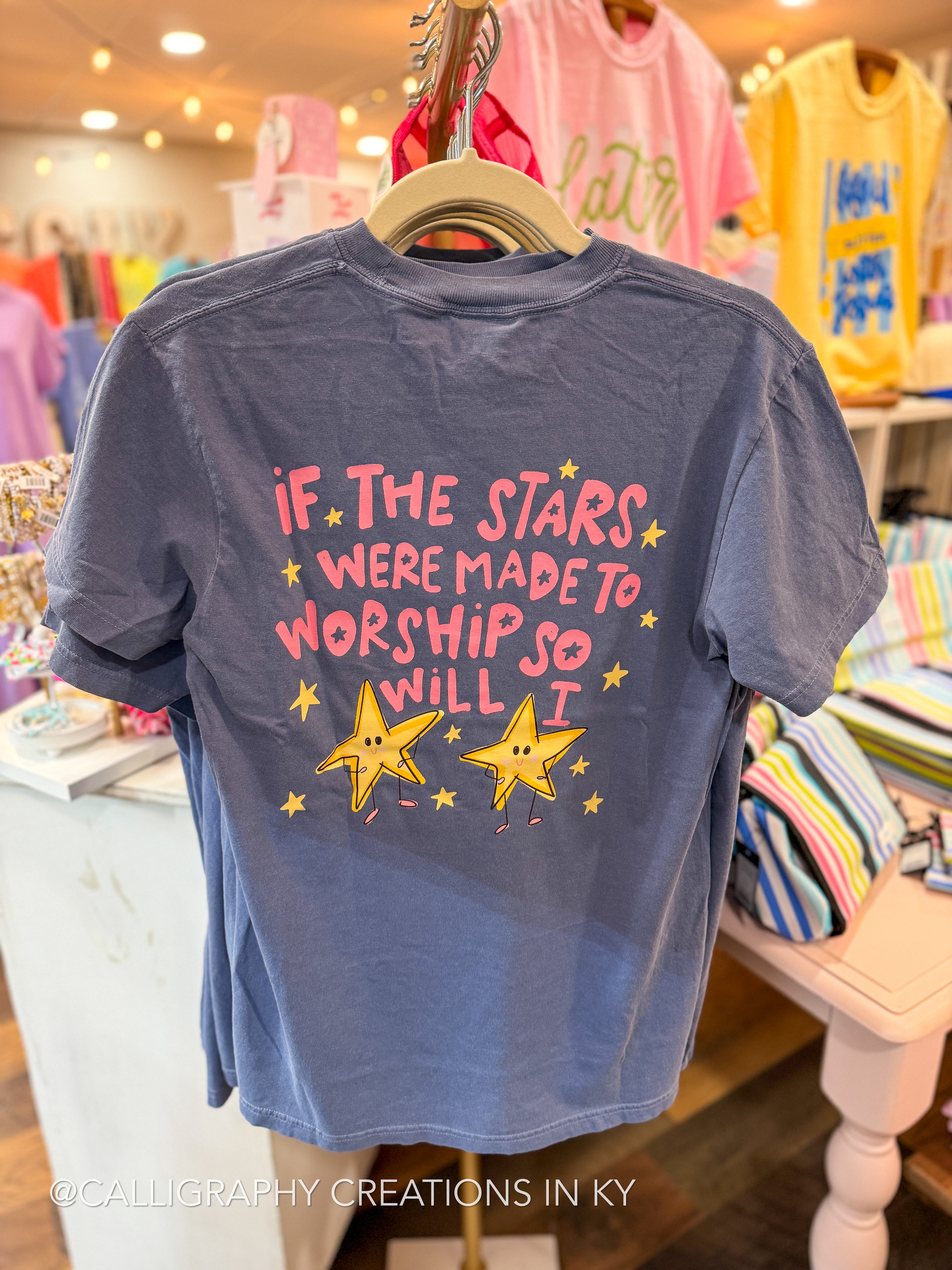 If The Stars Were Made CC Tee Doodles By Rebekah (Front & Back)