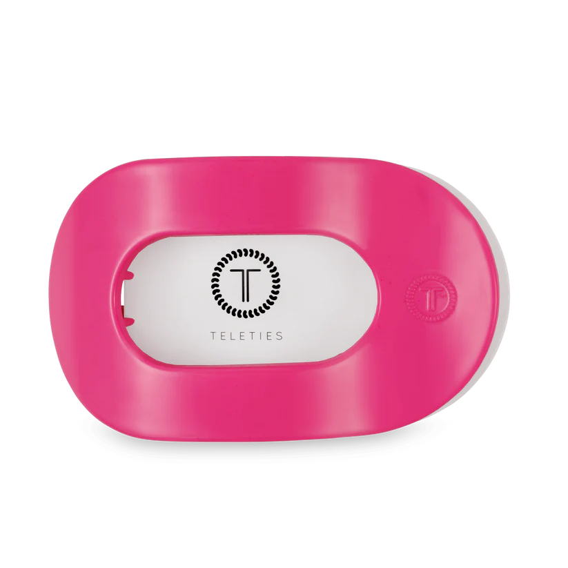 Tropical Punch - Flat Round TELETIES Hair Clip