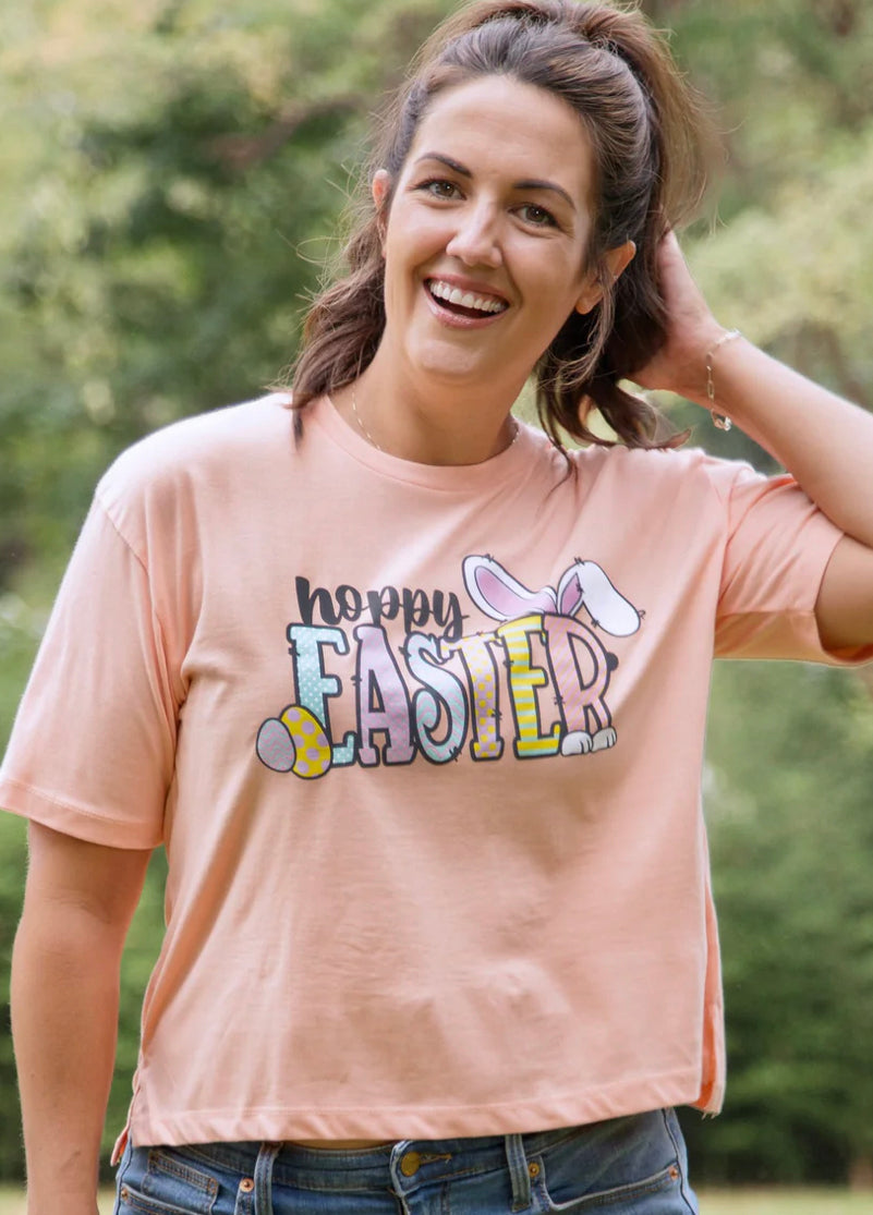 Happy Easter | Royce Waist Length Tee