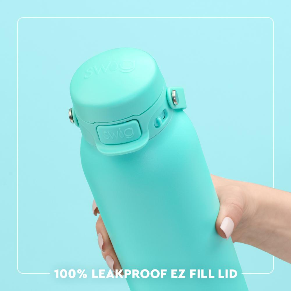 Sea Breeze 32 oz Swig Leakproof EZ Fill Bottle