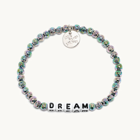 Dream / Meteor Shower Little Words Project Beaded Bracelet