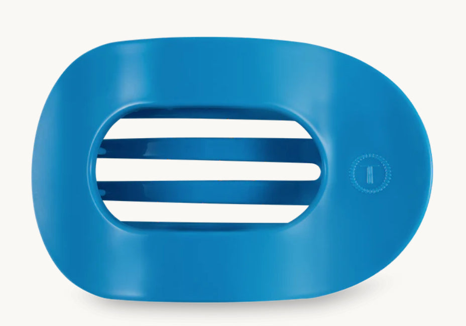 Bora Bora- Flat Round TELETIES Hair Clip