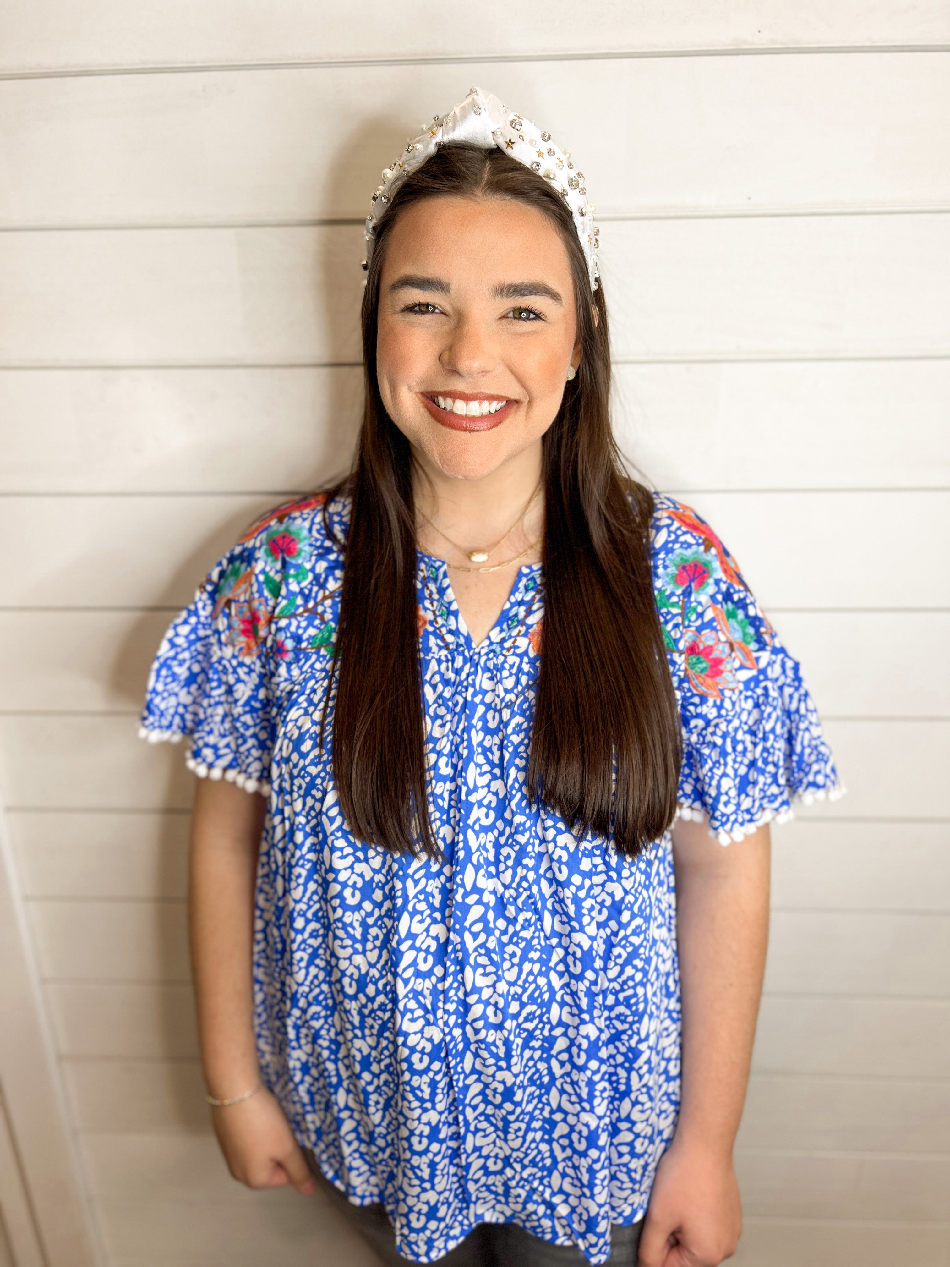 (Small) Royal • Linley Top *FINAL SALE*