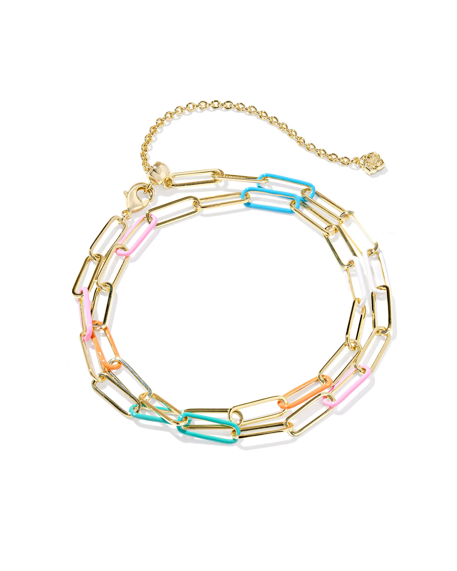 Kendra Scott Ainsley Convertible Chain Necklace - Gold Multi Mix