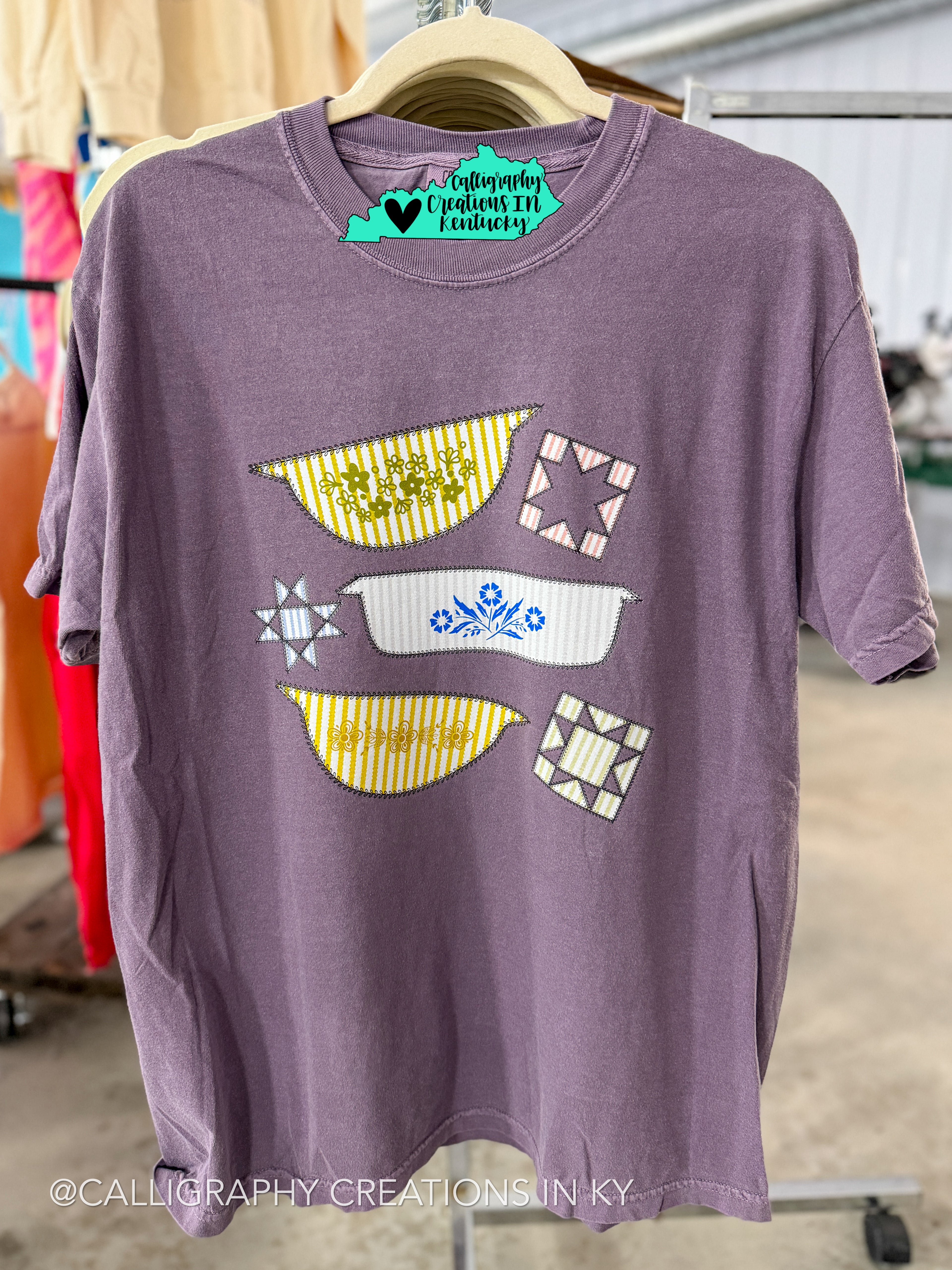 Multi Vintage Dishes CC Tee