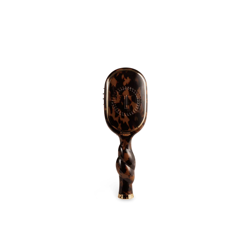 Teleties Mini Boar Bristle Hair Brush - Tortoise