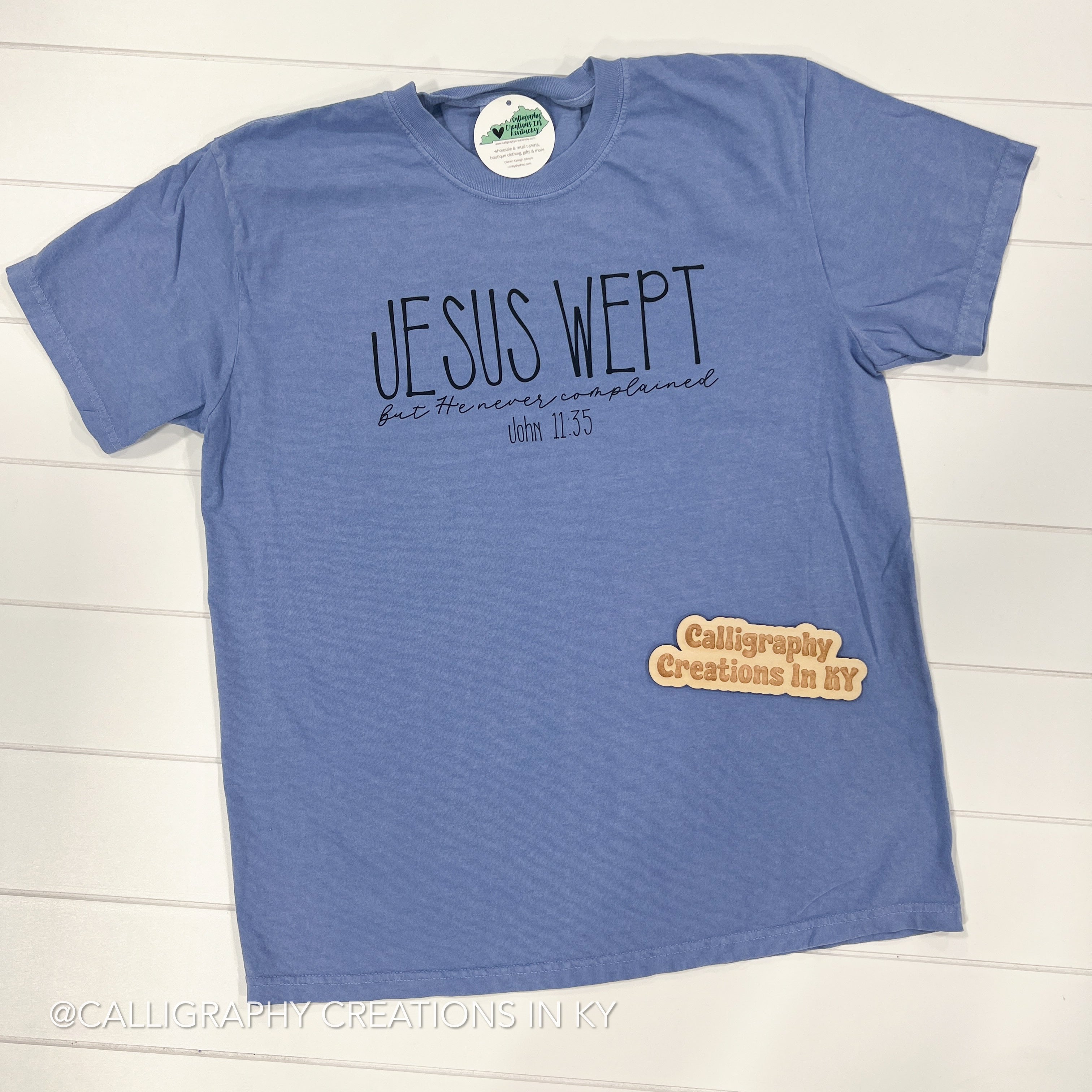(ONE 2X LEFT) Jesus Wept CC Tee *FINAL SALE*