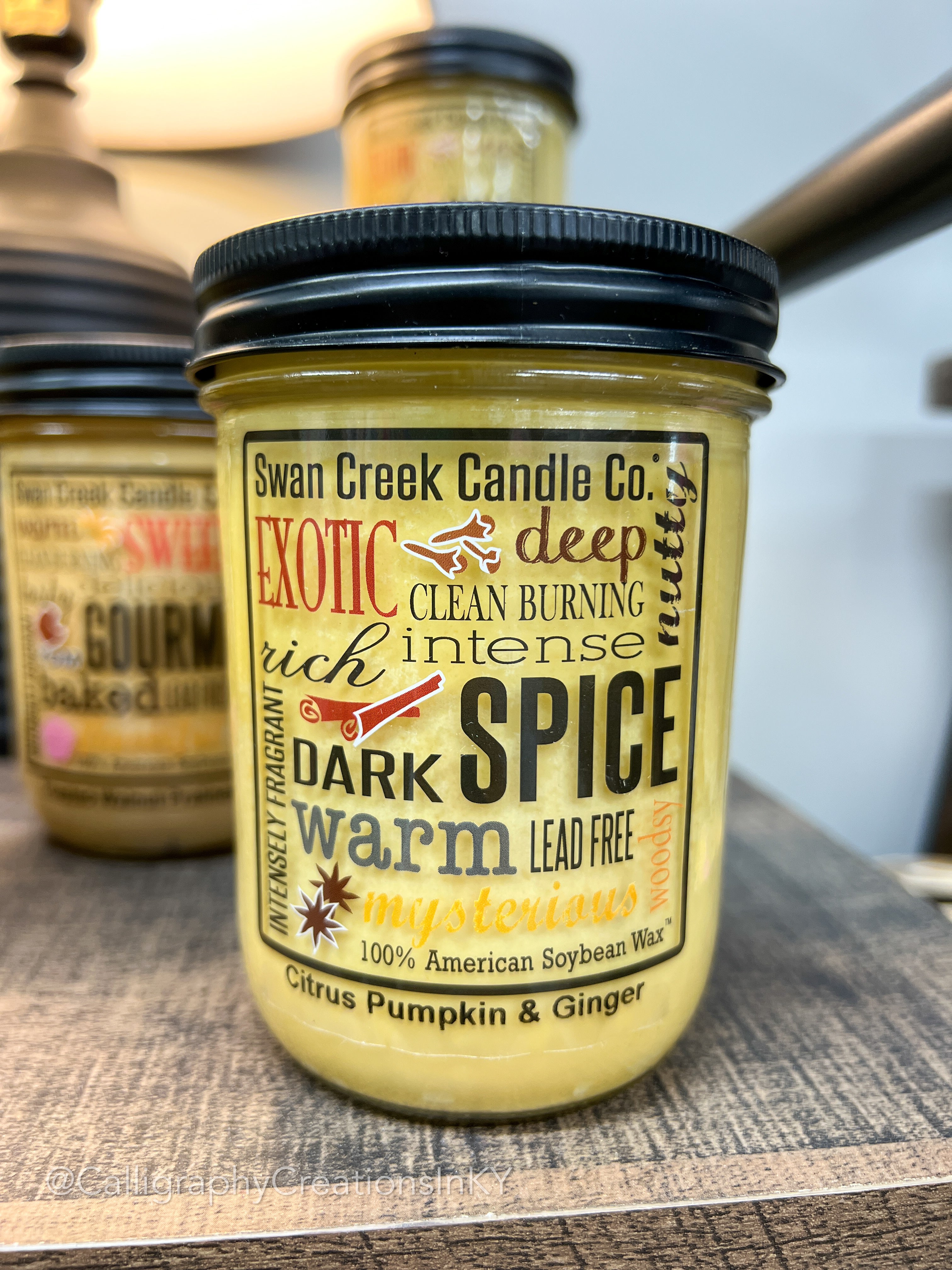 SCC Citrus Pumpkin & Ginger Small Candle