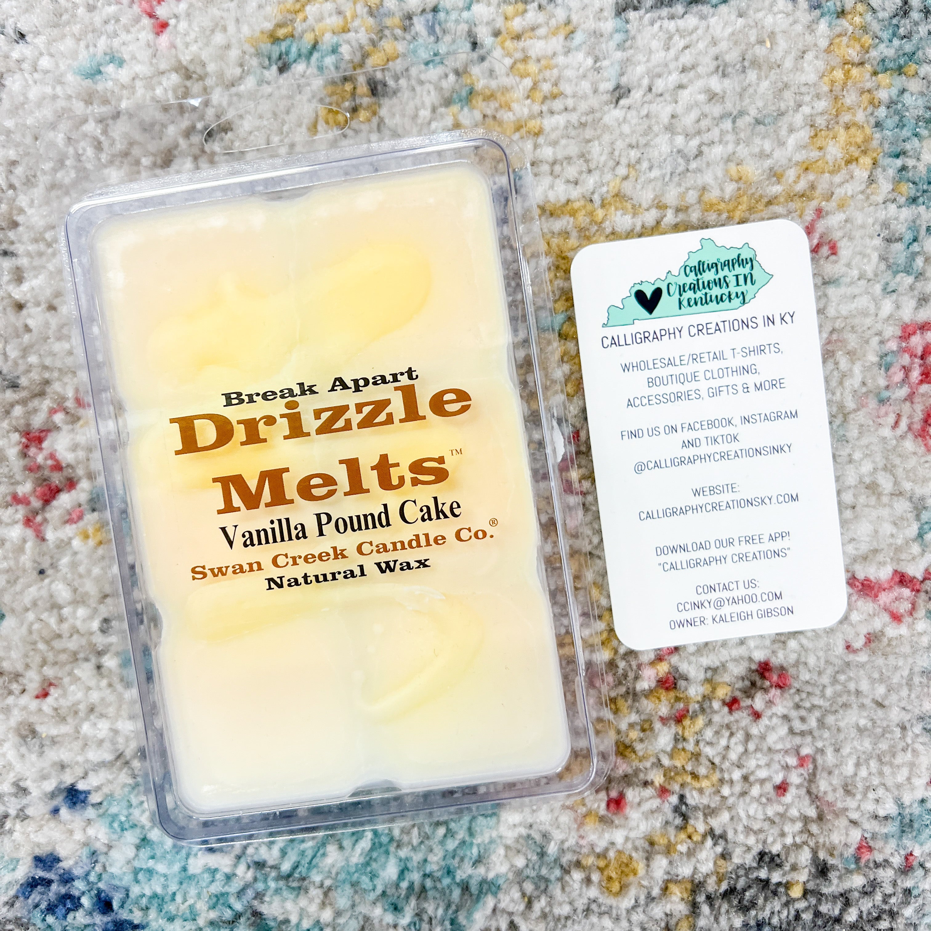 SCC Vanilla Pound Cake-Drizzle Melt