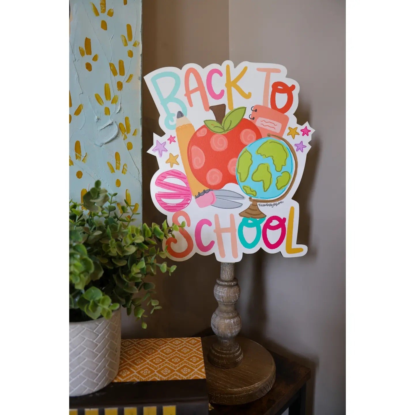 Back To School Topper - Doodles By Rebekah
