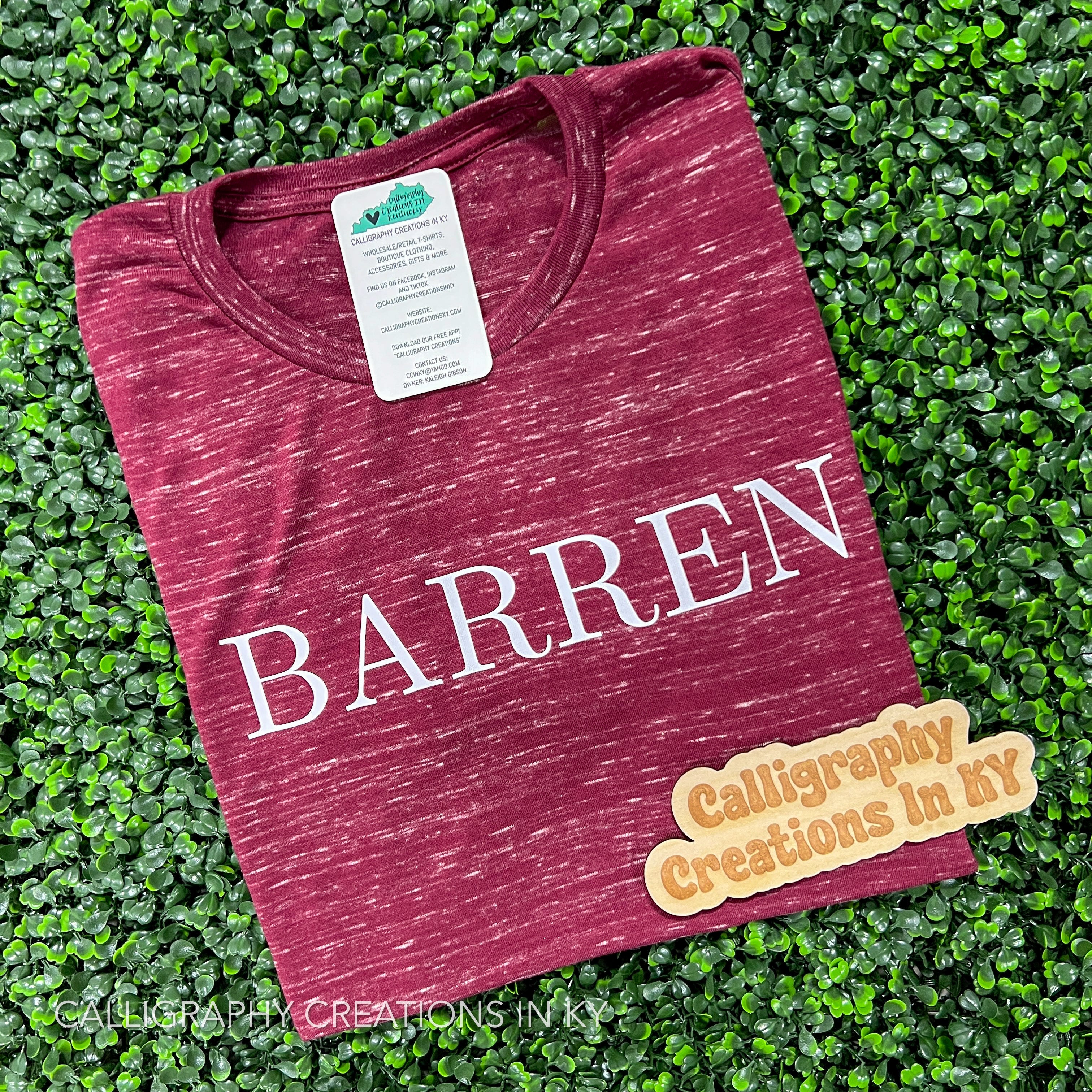 (XL) Limited Edition Special Price Marble Barren Tee *FINAL SALE*