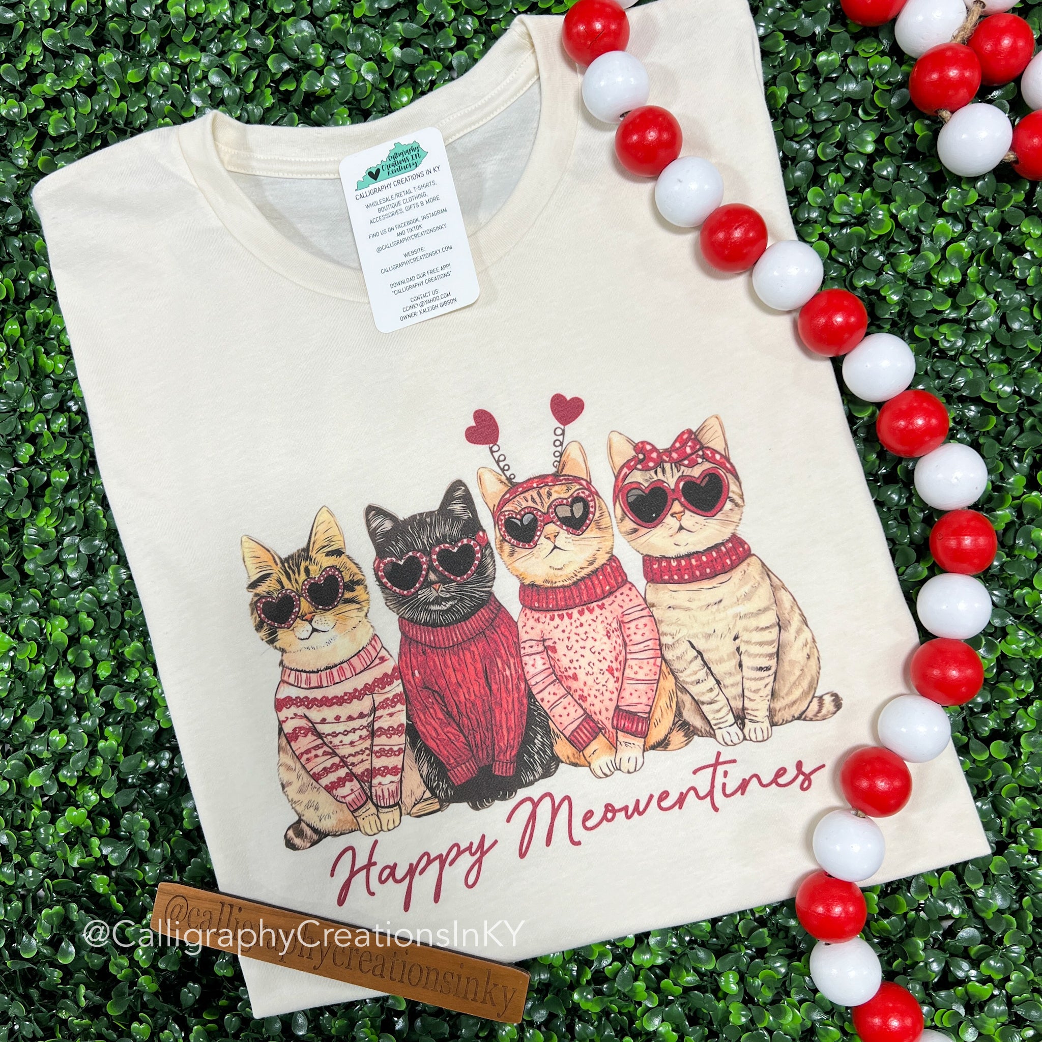 Happy Meowentines Tee
