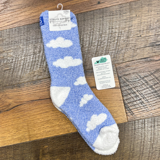 Cloud Periwinkl Cozy Cloud Crew | World’s Softest Socks