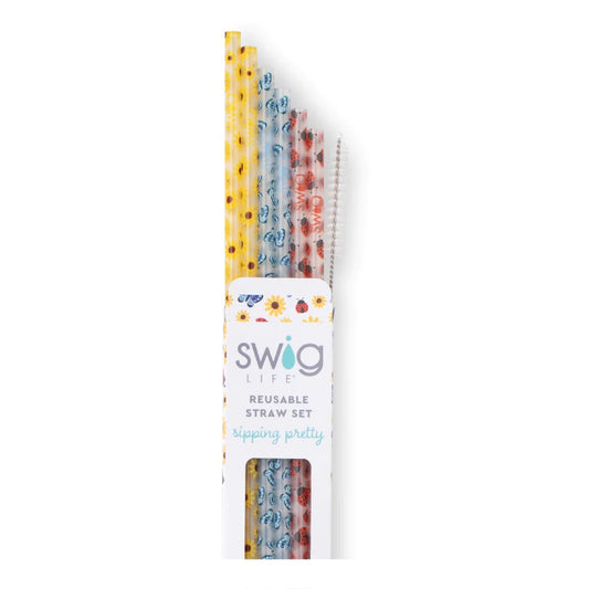 Picnic Swig Reusable Straw Set
