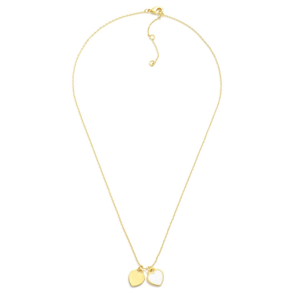 Dainty Chain Heart Necklaces