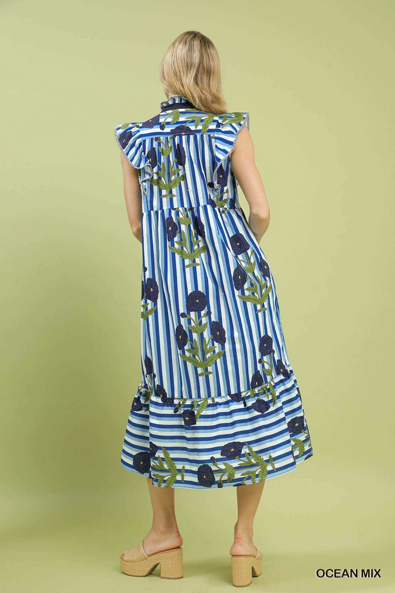 Blue | Spring Vibes Only Dress *FINAL SALE*