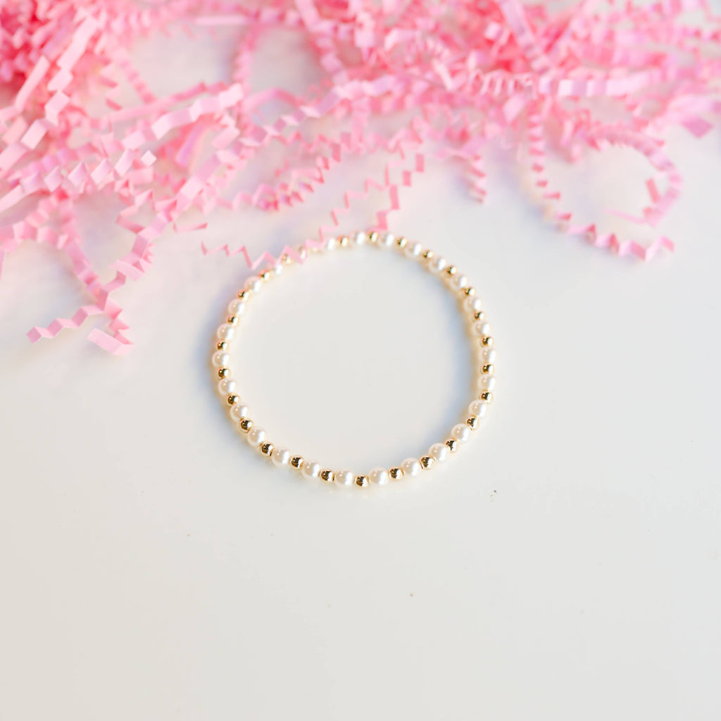 Luci Beaded Blondes Bracelet / Standard 6.75 inch
