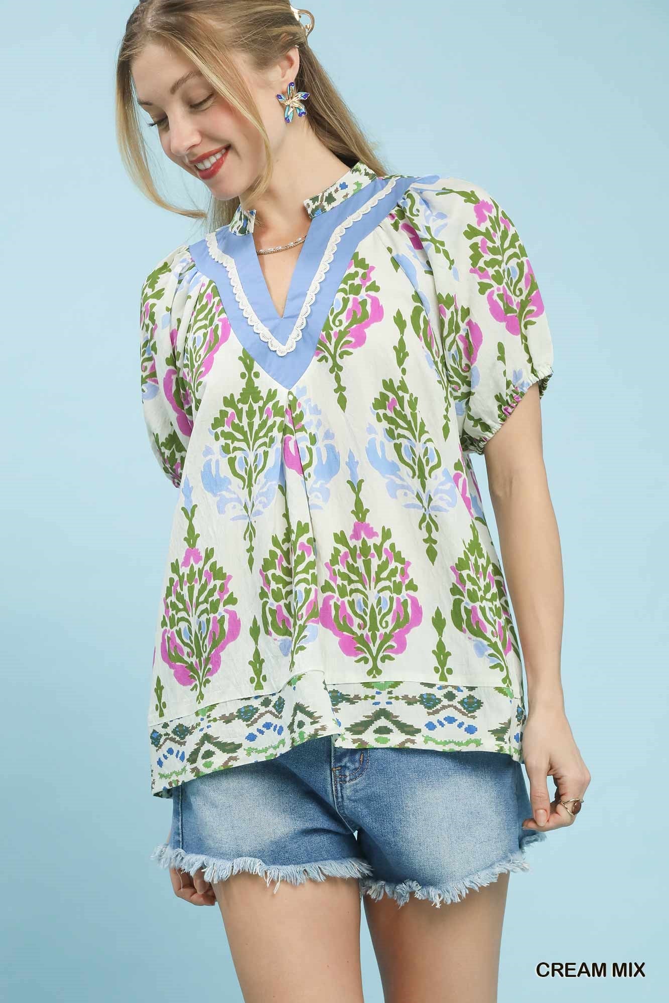 Cream Mix | Brandi Top