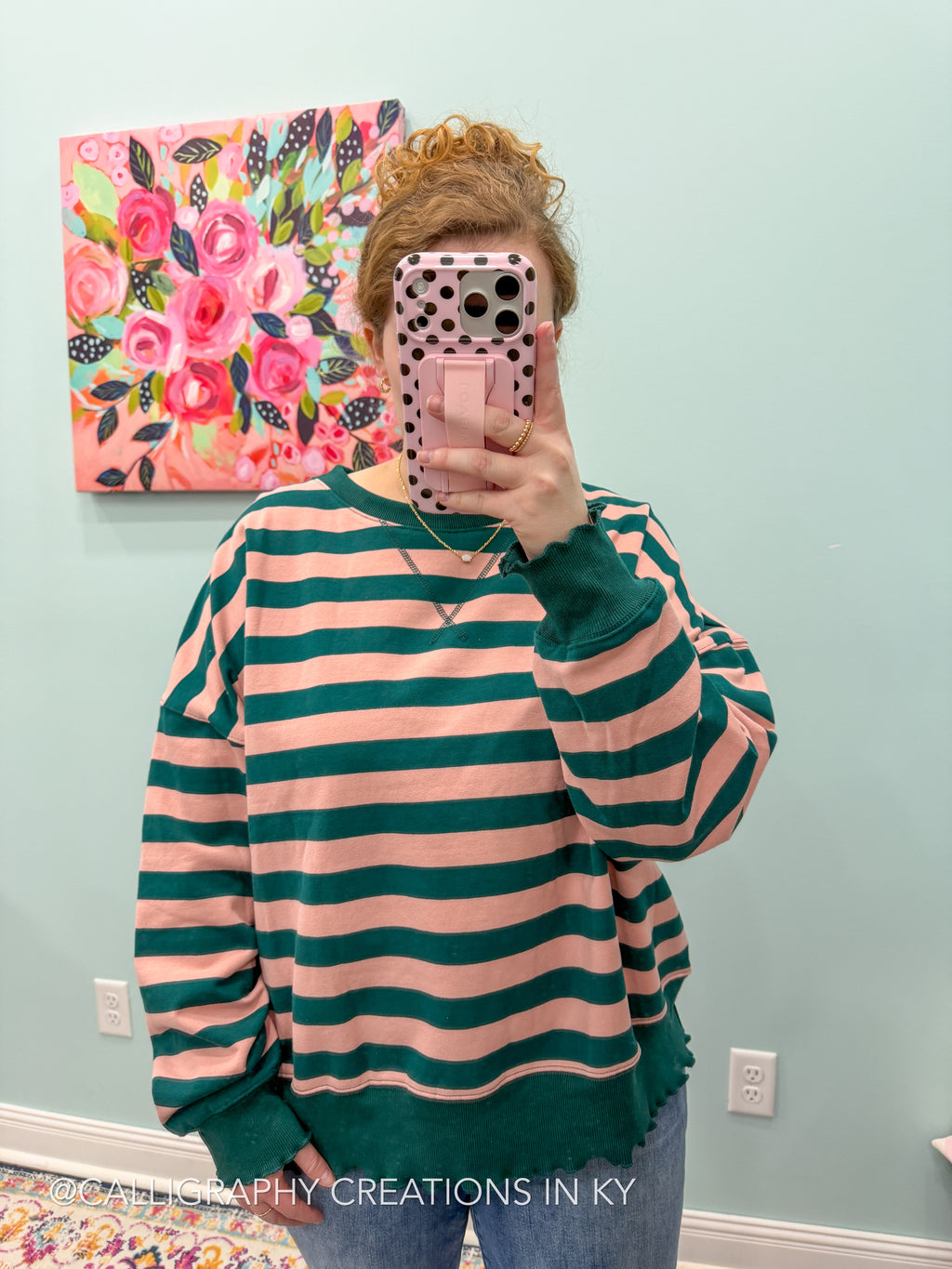 Paige Striped Top