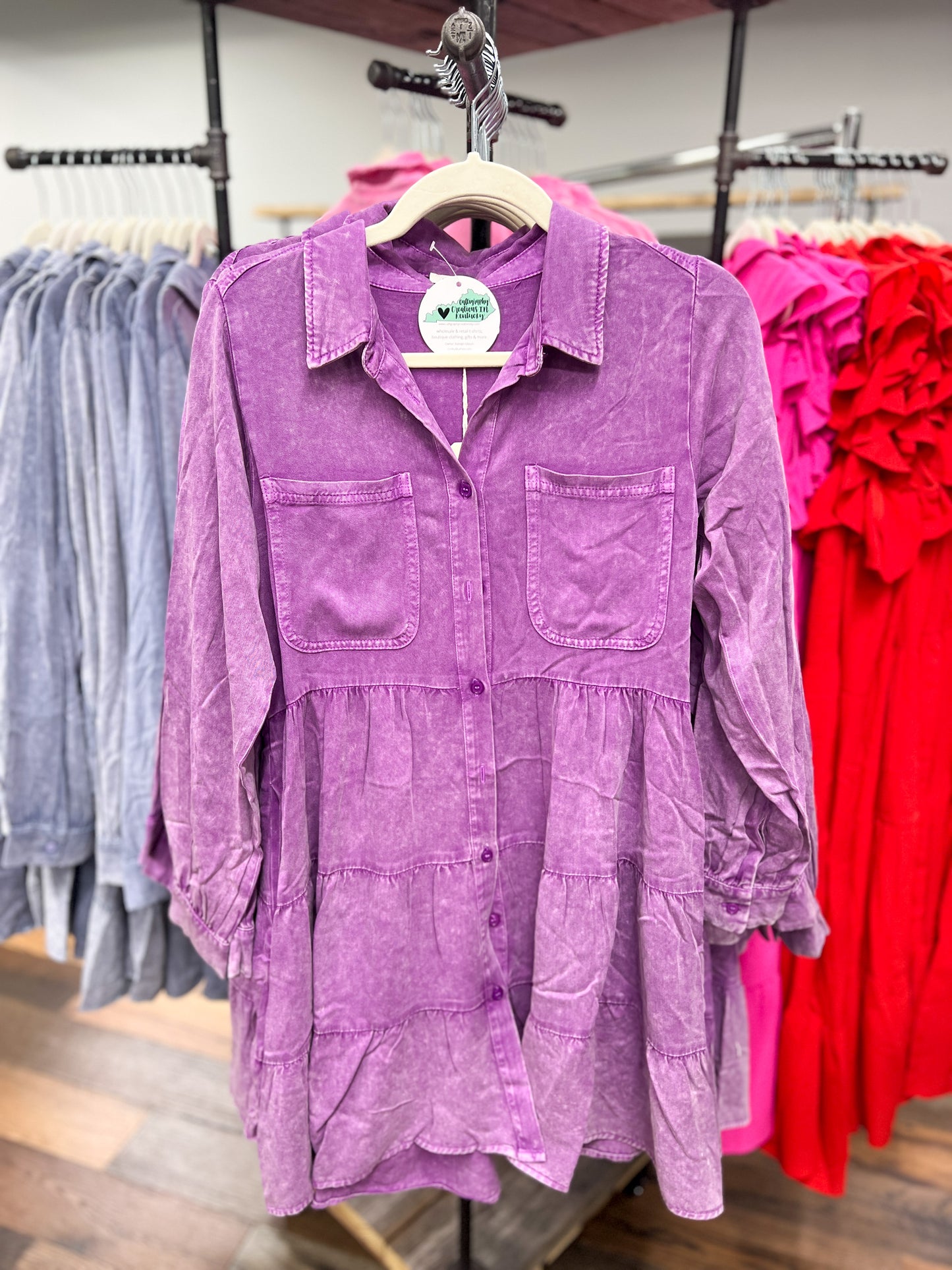 Purple Denita Dress