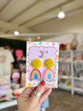 Rainbow Earrings • Doodles By Rebekah